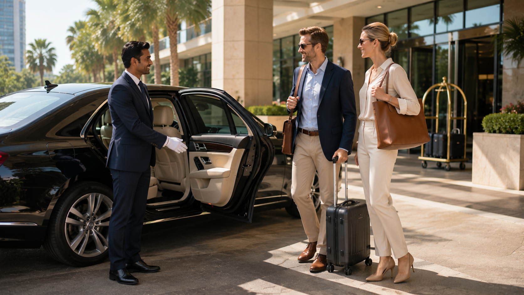 Car rental and leasing for expatriates — assignee receiving a rental vehicle for destination mobility