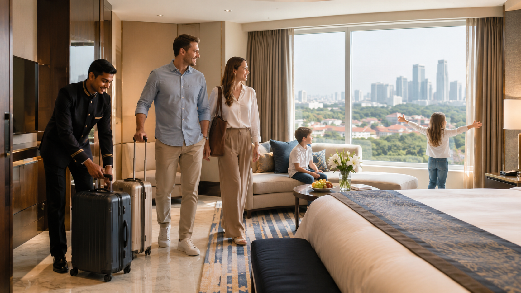 Temporary accommodation for expatriates — premium serviced apartment ready for international assignees